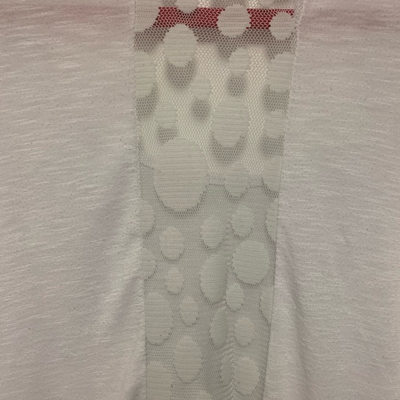 MAURICES Women’s Slub Tee with Rolled Cap Sleeves and Sheer Back Panel - Picture 5 of 5